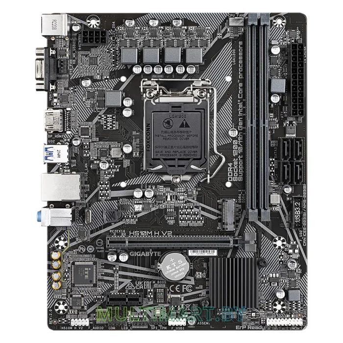 Материнская плата Gigabyte H510M H V2 (rev. 2.0)